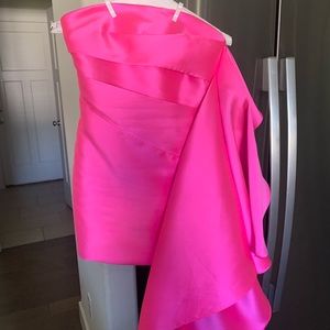 Selling almost new hot pink dress worn once to a black tie event.